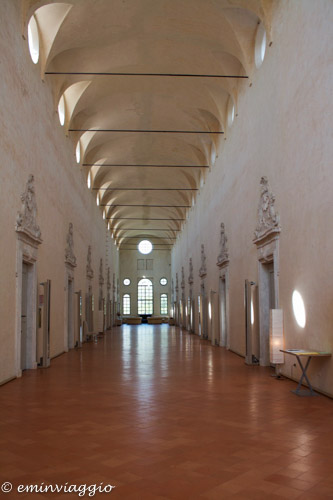  San Benedetto Po Il corridoio del museo